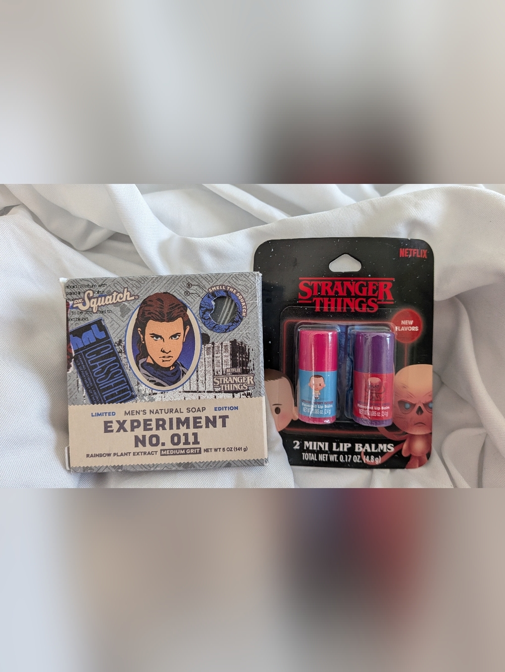Dr. Squatch Soap And Lip Balm - Stranger Things Limited Edition